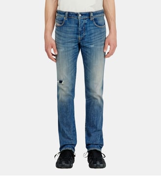 Slim Jeans Regular Waist 1993 D-Vyl - Diesel - Bleu moyen