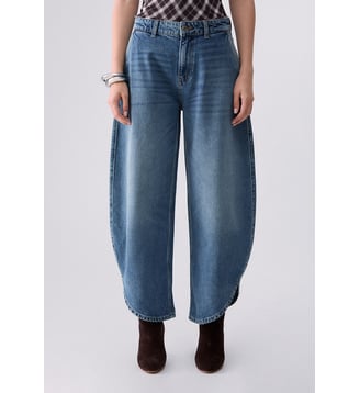 Jean ballon - Liu Jo - Bleu denim