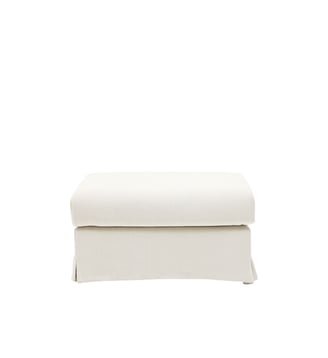 Pouf  Revêtement en chenille moelleuse Madura