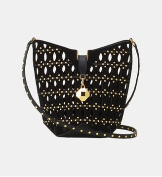 Sac Seau Nano Catch By Lanvin En Suede - Lanvin - Noir