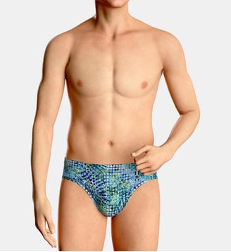 Slip de bain imprimé exotique Impetus