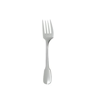 Fourchette à salade en métal argenté - CLUNY - Christofle - Argent