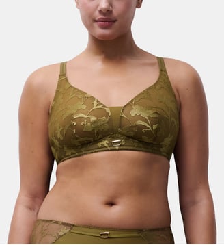 Soutien-gorge sans armature broderie florale - Chantelle - Canopée