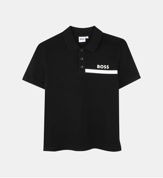 Polo manches courtes - BOSS Kidswear - Black