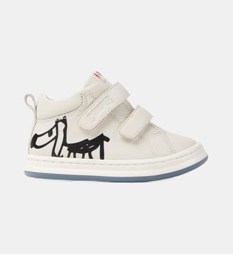 Baskets Runner Four Twins cuir - Camper - Blanc