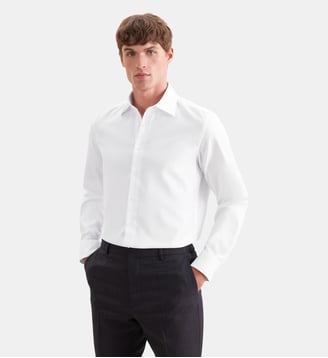 Chemise d'affaires 1/1 X-Slim Col Kent - Seidensticker - Blanc