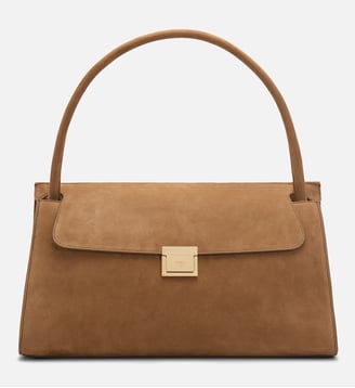 Sac Mimi unisexe en Cuir de Veau - AMI Paris - Caramel