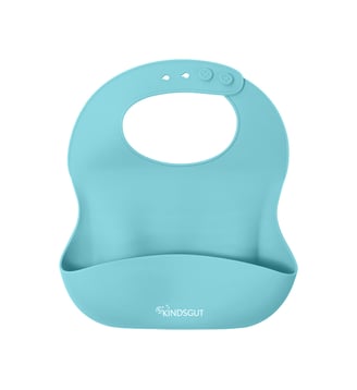 Bavoir bébé en silicone - Kindsgut - Menthe