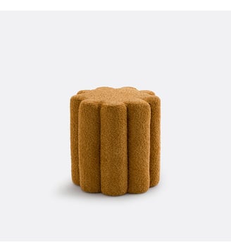 Pouf en bouclette La Redoute Interieurs