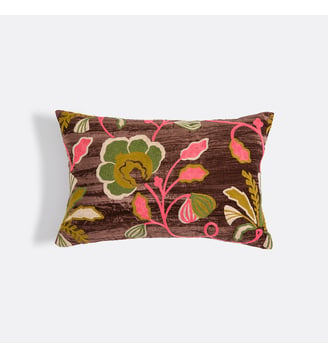 Housse de coussin panne de velours - La Redoute Interieurs - Multicolore
