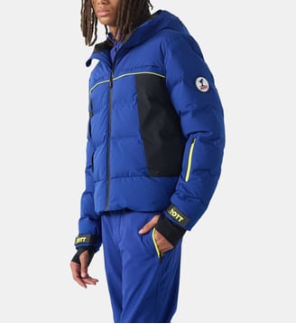 Doudoune ski Grand froid Sereis - Jott - Bleu cobalt