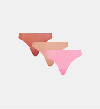 Pack string x3 invisible - Chantelle Pulp - Multicolore