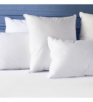 Oreiller fibres synthétiques confort souple - Garnier Thiebaut - Blanc
