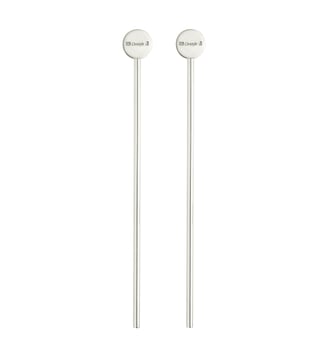 Set de 2 agitateurs en métal argenté - UNI - Christofle - Argent