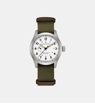 Montre automatique Khaki field Blanc H69509910 Hamilton