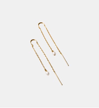 Longues boucles d’oreilles en argent 925 dorées 18K - Aristocrazy - Or