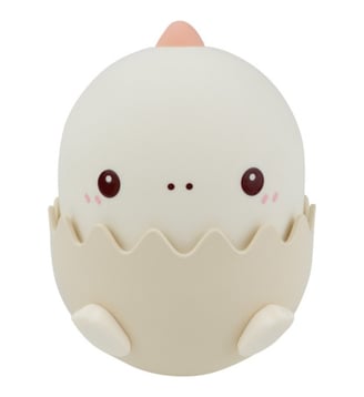 Veilleuse rechargeable bébé Dinosaure - Mary's - Blanc