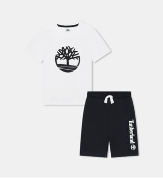 Ensemble short et t-shirt - Timberland - Blanc