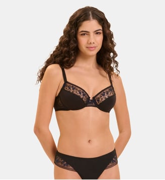 Soutien-gorge avec armatures classique - Noir - Simone Pérèle - Noir