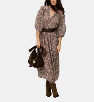 ROBE TIZIA - Ba&sh - Bleu