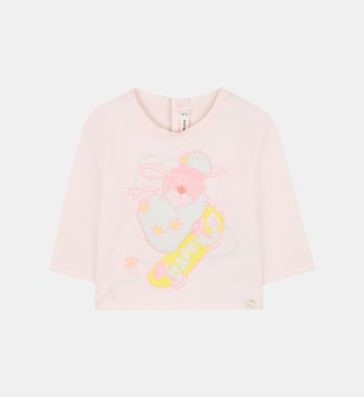 T-shirts à manches longues - Billieblush - Rose courage