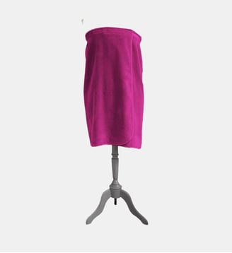 Pareo pur coton - Garnier Thiebaut - Fuchsia