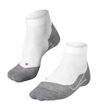 Chaussettes Courtes RU4 Endurance Short Coton - Falke - Blanc et mix