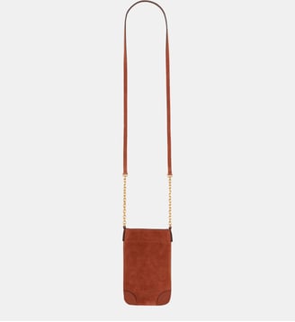 Porte téléphone en cuir velours - LE CHARLOTTE PHONE Gerard Darel