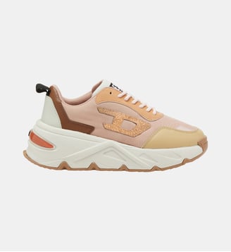 S-Savannah-Baskets avec logo Diesel - Diesel - Rose et blanc