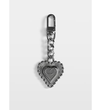 Porte-Clés Santa Fe Crush Medal - Zadig&Voltaire - Gris shiny argent