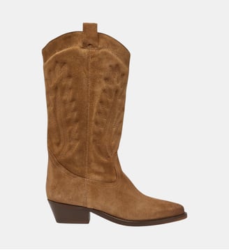 Bottes santiags Delea en cuir daim Jonak