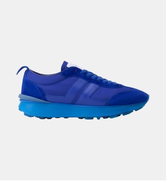 Sneakers Bumpr En Nylon - Lanvin - Bleu