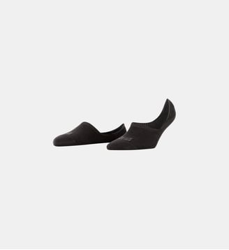 Chaussettes Invisibles Step High Cut Coton - Falke - Noir basic