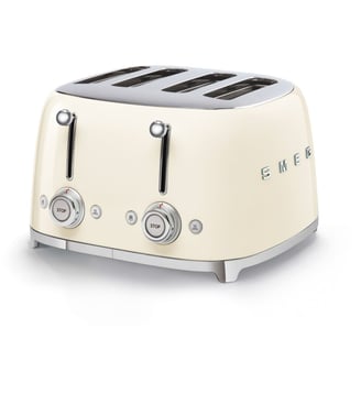 Grille-pain TSF03CREU Crème - Smeg - Beige