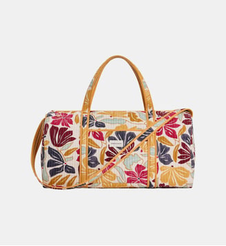 Sac Bowling en Coton - Vanessa Bruno - Creme multicolore