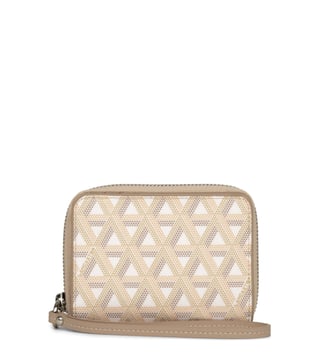 Porte-monnaie PM ikon - Lancaster - Beige