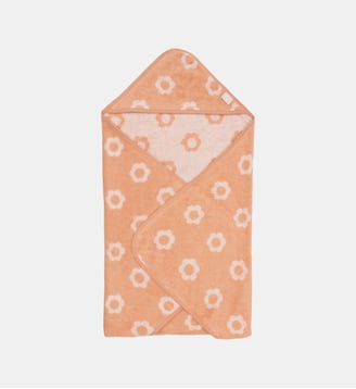 Cape de bain en éponge - Jollein - Corail