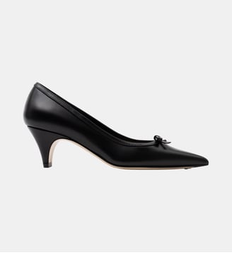 Foxi - Escarpins En Cuir Veau Lisse Noir - Parallèle - Noir