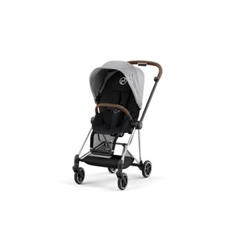 Poussette MIOS 3 châssis Rose Gold habillage Fashion Koi - Cybex - Rose