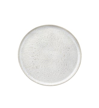 Assiette dessert - Médard de Noblat - Beige texturé