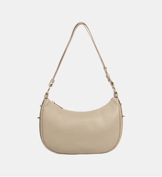 Sac besace Donna Aria en cuir - Lancaster - Beige foncé