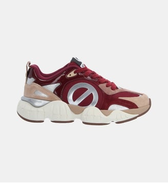 KRAZEE RUNNER W - BEIGE/ROUGE - No Name - Rouge