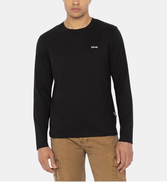 T-shirt manches longues - Schott - Noir