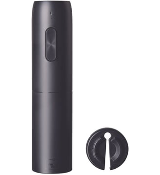 Tire bouchon électrique Wine Opener rechargeable - Vacuvin - Noir