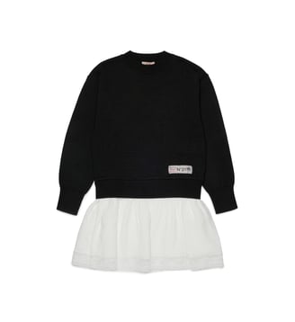 Robe en molleton avec logo N°21