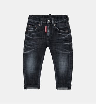 Jeans noir délavé - Dsquared2 - Denim noir