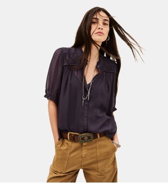 CHEMISE OLIE - Ba&sh - Bordeaux