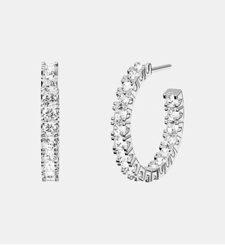 Boucles D'Oreilles Tennis - APM Monaco - Blanc