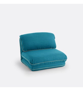 Chauffeuse multi-position ESERITA - La Redoute Interieurs - Bleu canard