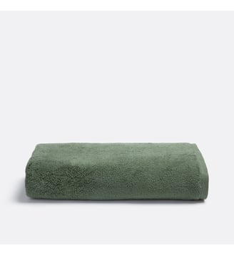 Serviette de bain moelleuse 500g/m2 - La Redoute Interieurs - Kaki